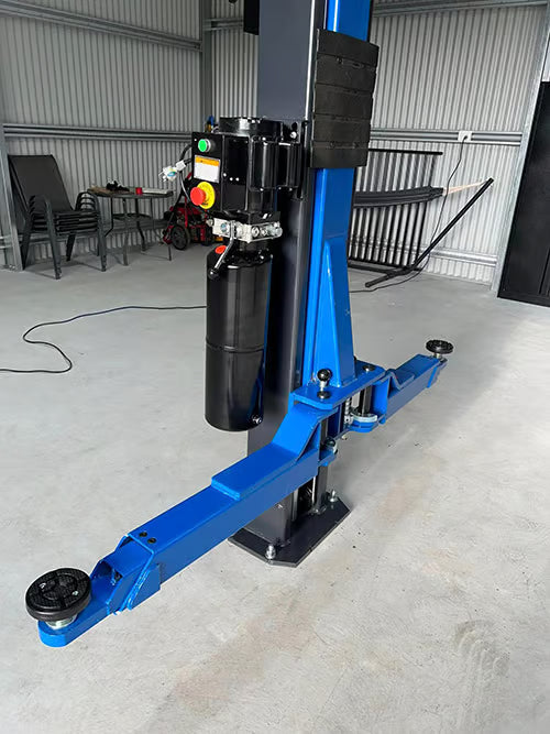 4.5T 2 Post Car Hoist Clear Floor - Premium Garage Lift Australia