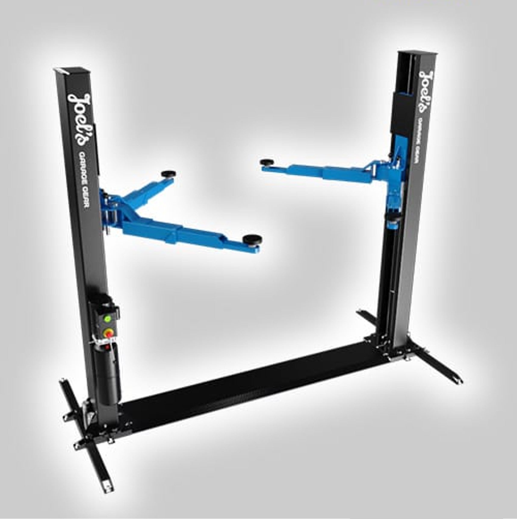 4T 2 Post Base Plate Car Hoist - Premium Garage Lift Australia