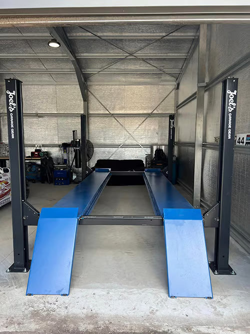 3T 4 Post Narrow Width Car Hoist - Premium Garage Lift Australia