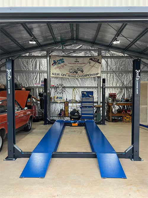 4T 4 Post Car Hoist - Premium Garage Lift Australia