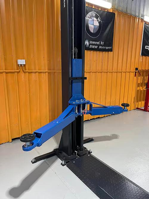4T 2 Post Base Plate Car Hoist - Premium Garage Lift Australia