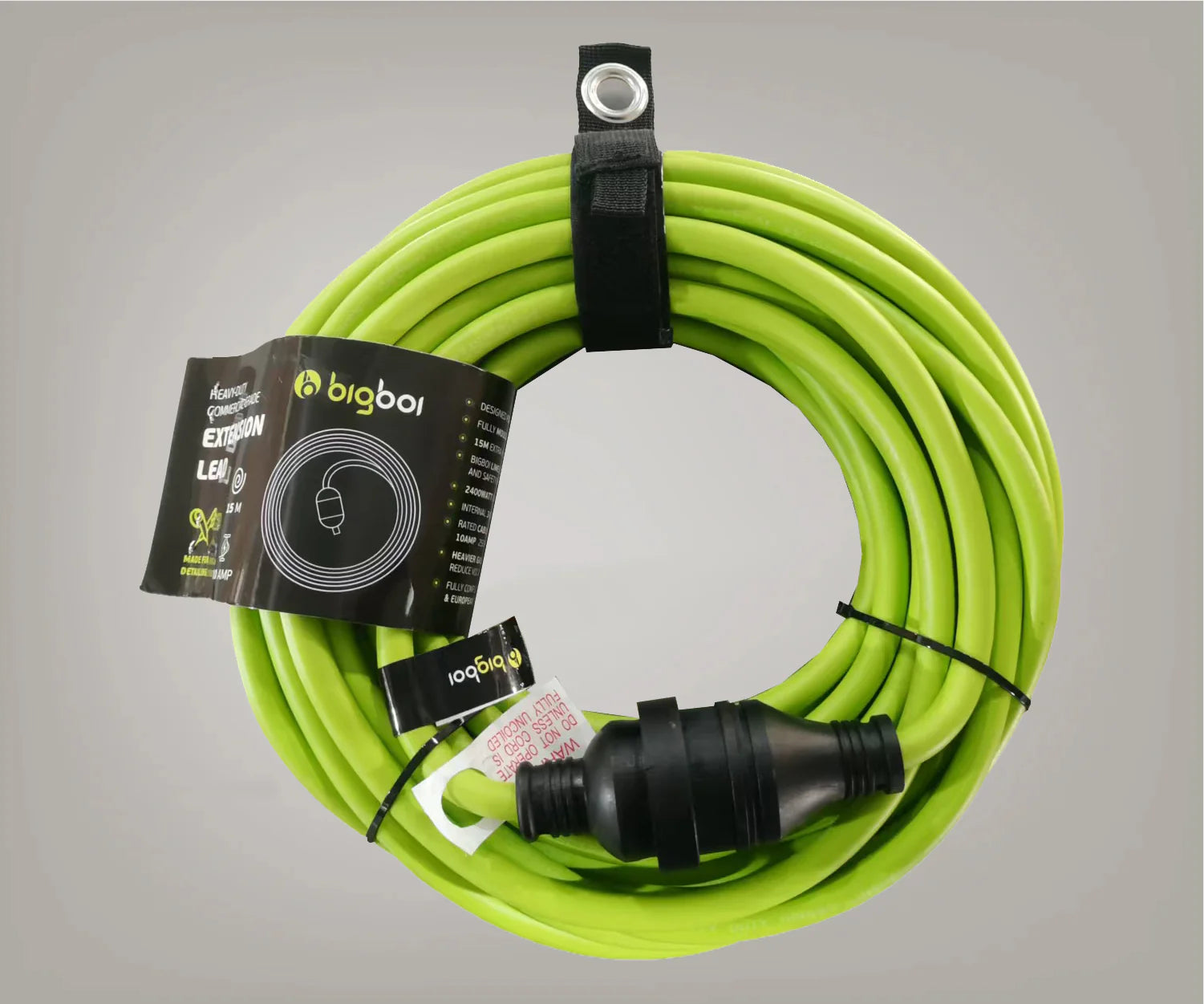 Bigboi Extra Heavy Duty Commercial Grade 15m Extension Lead