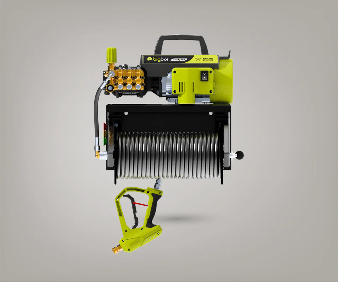Bigboi WashR Fixed Wall Mount with Hose Reel