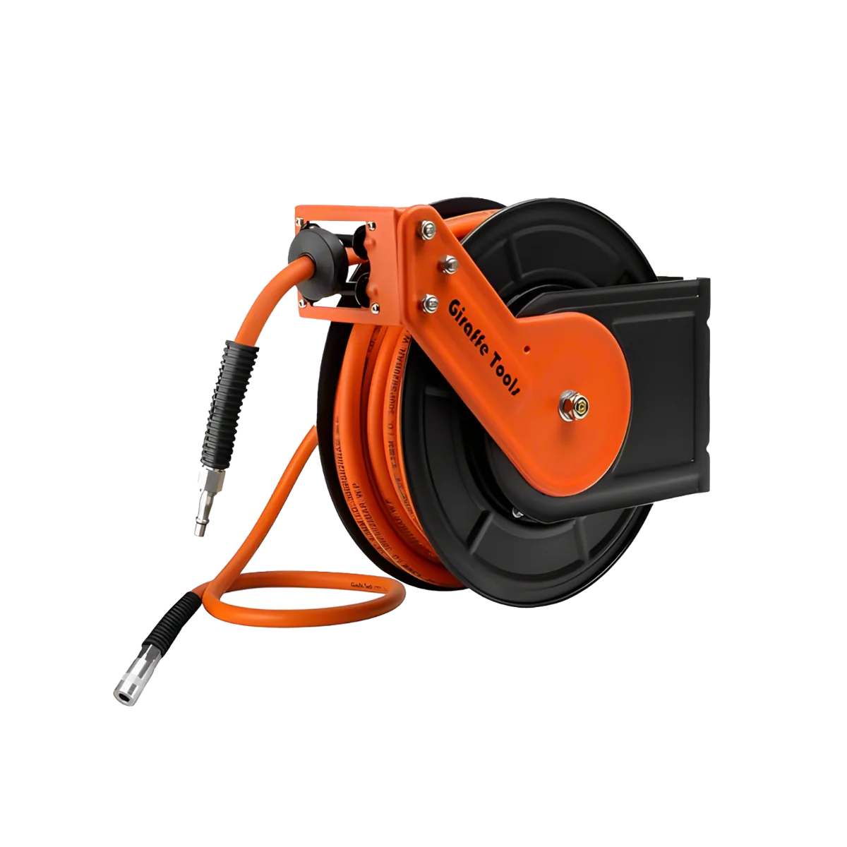 Retractable Air Hose Reel-Alloy Steel-3/8in-15m without Bracket