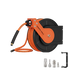 Retractable Air Hose Reel-Alloy Steel-3/8in-15m with Bracket