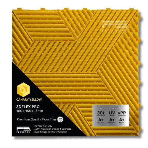 3DFlex Pro™ Garage Tile – 400x400x18mm