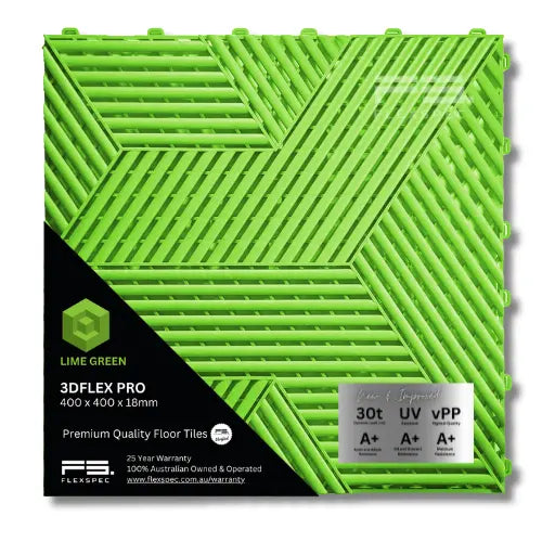 3DFlex Pro™ Garage Tile – 400x400x18mm