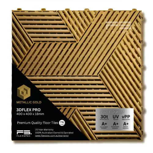 3DFlex Pro™ Garage Tile – 400x400x18mm