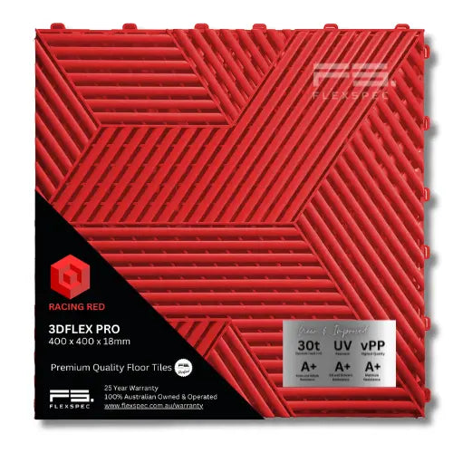 3DFlex Pro™ Garage Tile – 400x400x18mm