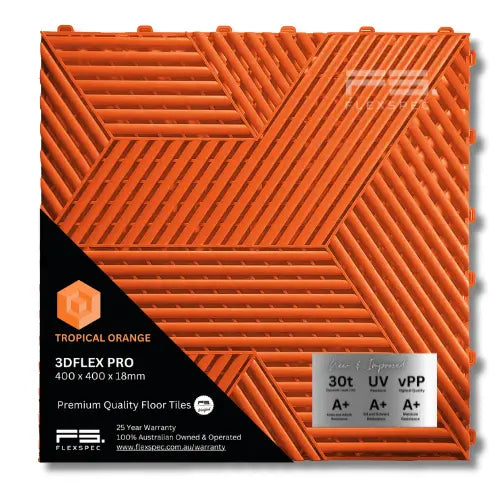 3DFlex Pro™ Garage Tile – 400x400x18mm