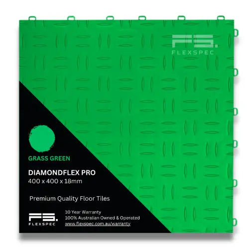 DiamondFlex Pro Garage Tile – 400x400x18mm