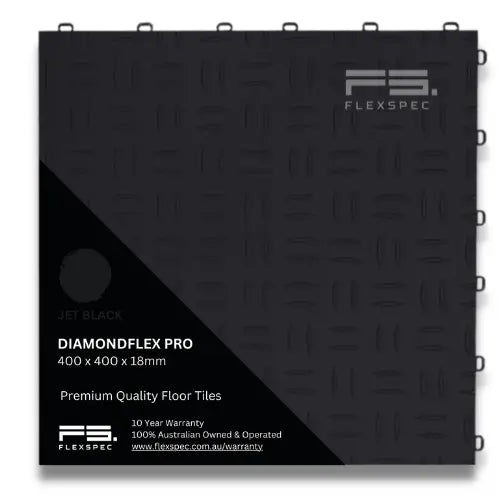 DiamondFlex Pro Garage Tile – 400x400x18mm