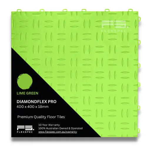 DiamondFlex Pro Garage Tile – 400x400x18mm