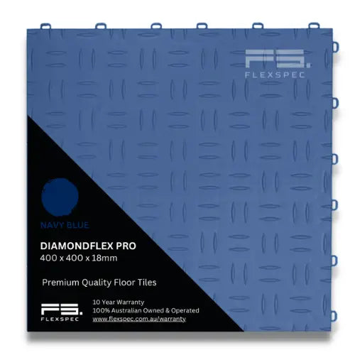DiamondFlex Pro Garage Tile – 400x400x18mm