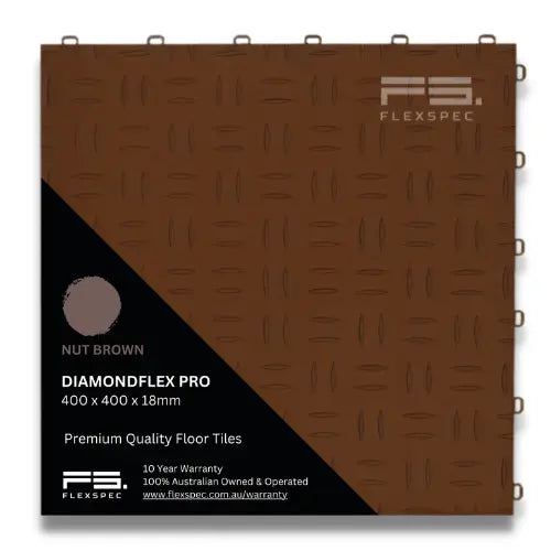 DiamondFlex Pro Garage Tile – 400x400x18mm