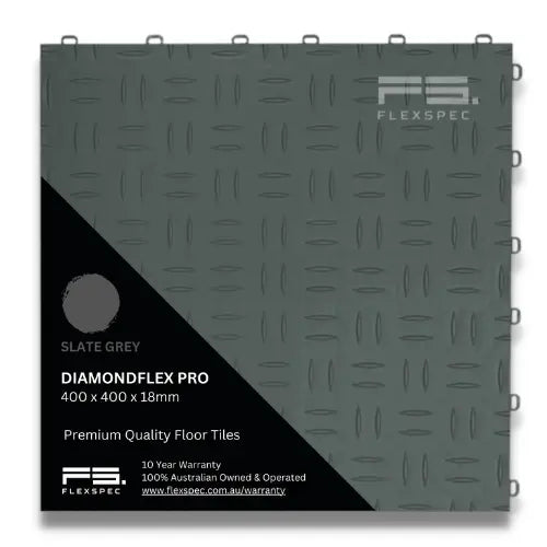 DiamondFlex Pro Garage Tile – 400x400x18mm