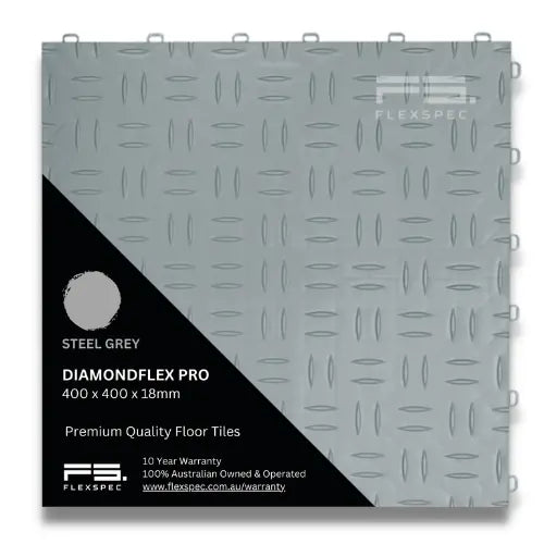 DiamondFlex Pro Garage Tile – 400x400x18mm