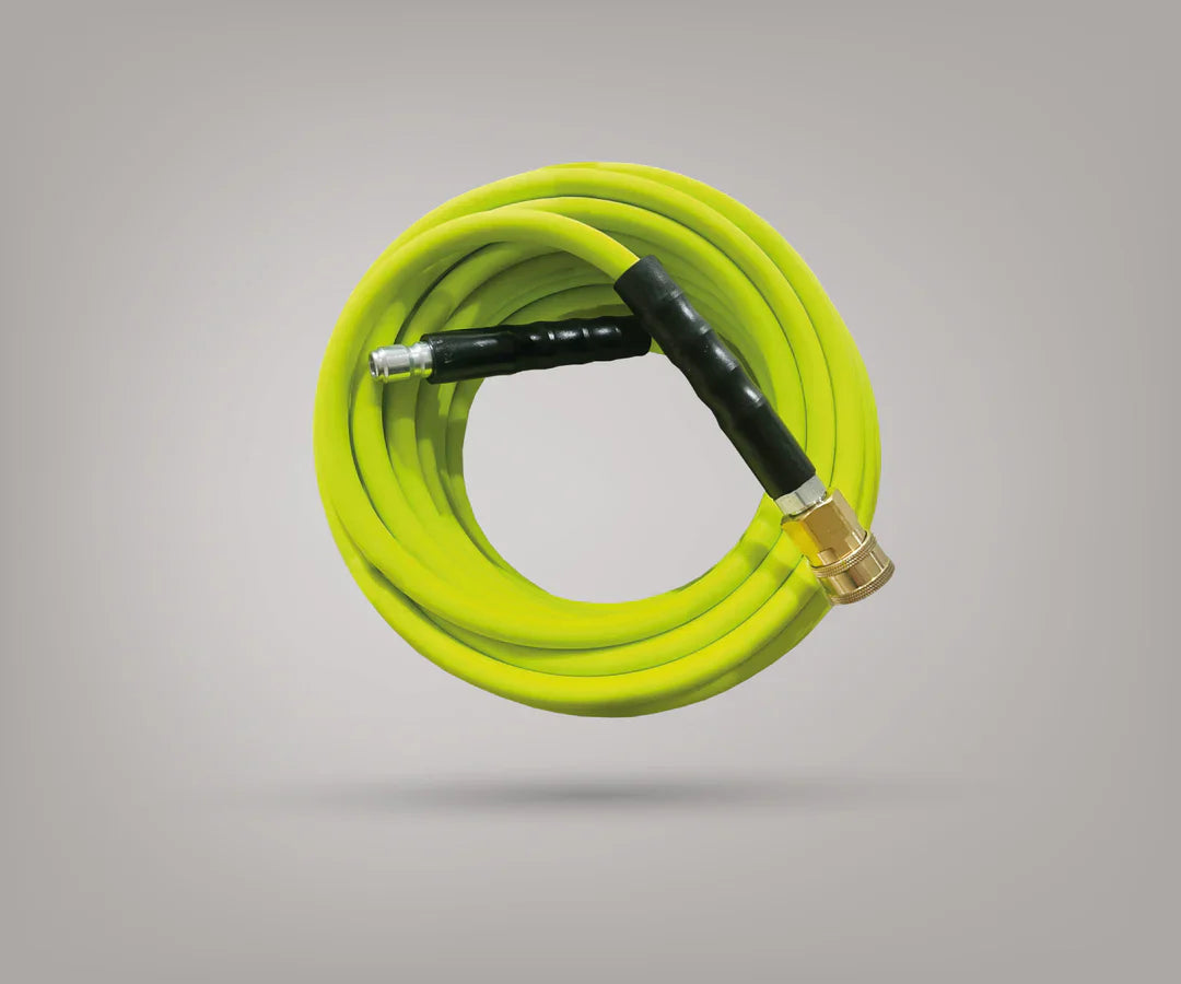 Pressure washer commercial grade hose yellow