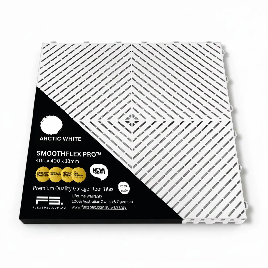 SmoothFlex Pro™ Garage Tile – 400x400x18mm