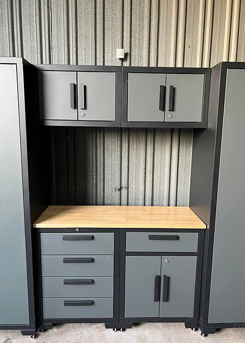 Garage Storage Cabinet 6 Piece Combo by Joels Garage Gear