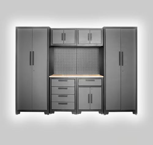 Garage Storage Cabinet 6 Piece Combo by Joels Garage Gear