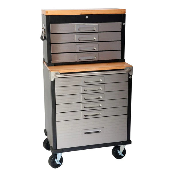 Maxim HD 10 Drawer Combo Top Chest and Roll Cabinet