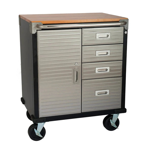 Maxim HD 2-Piece 8-Drawer Timber Top Chest Roll Cabinet