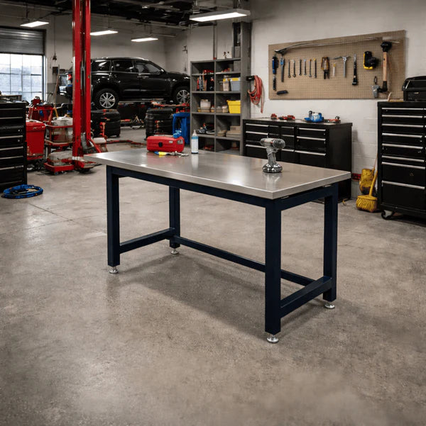 MAXIM HD 72" Workbench Stainless Steel Top