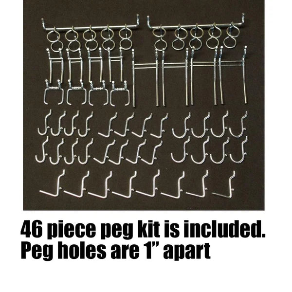 MAXIM 12 Piece Ultimate Garage Storage System & Mounting Kit