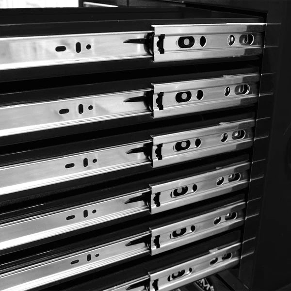 MAXIM 42" 11 Drawer Roll Cabinet Storage Toolbox Stainless Steel Benchtop