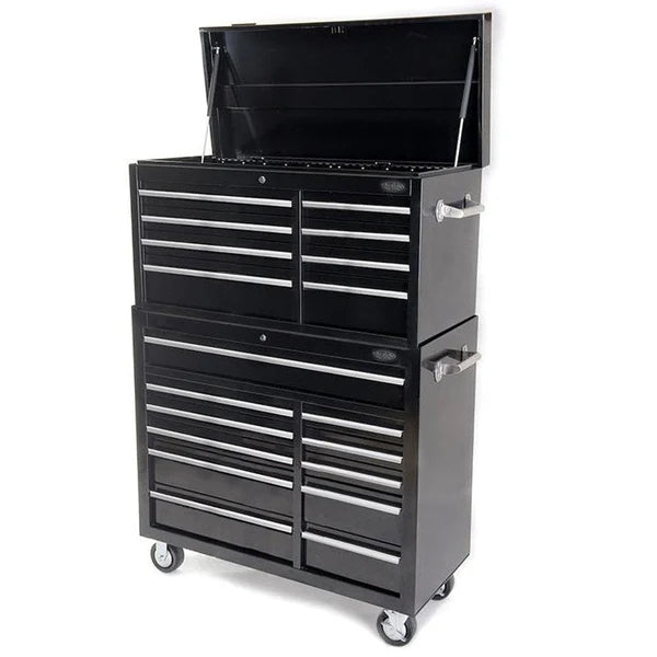 Maxim Pro 42" 19 Drawer Top Tool Chest & Roll Cabinet Toolbox