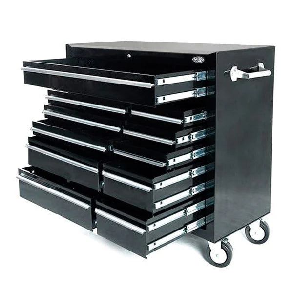 MAXIM 42" 11 Drawer Roll Cabinet Storage Toolbox Stainless Steel Benchtop