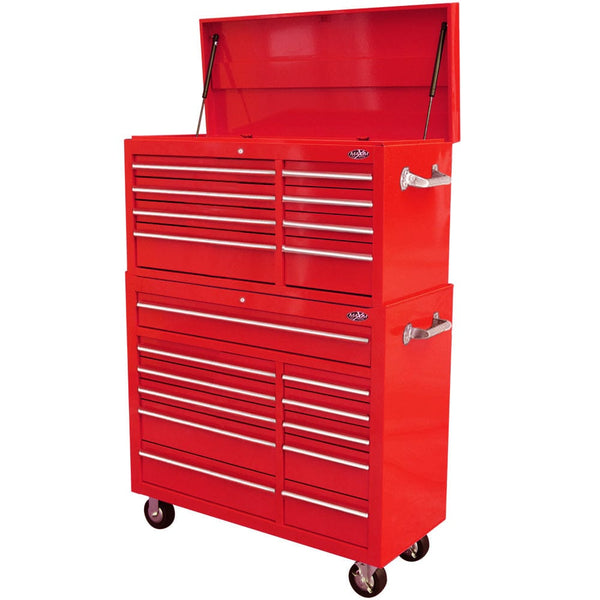 Maxim Pro 42" 19 Drawer Top Tool Chest & Roll Cabinet Toolbox