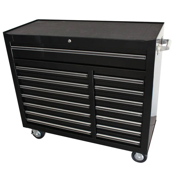 Maxim Pro 42" 25 Drawer Top Tool Chest & Roll Cabinet Toolbox