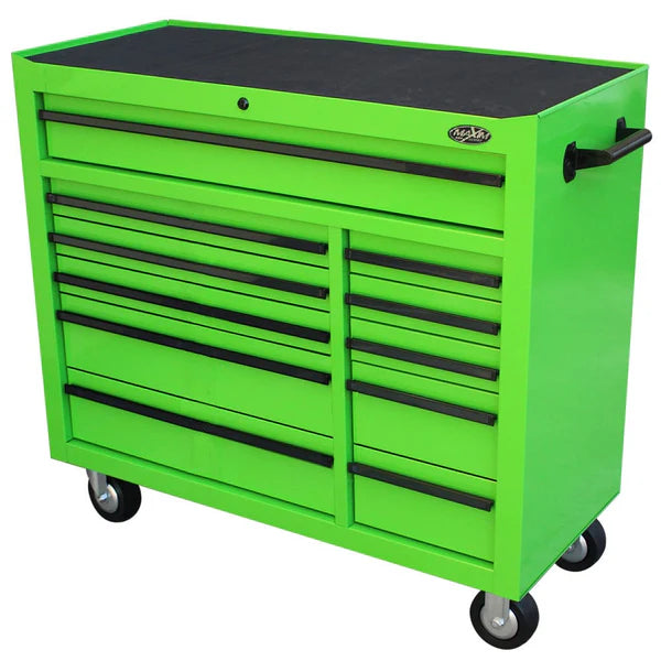 MAXIM 42" 11 Drawer Roll Cabinet Storage Toolbox Stainless Steel Benchtop