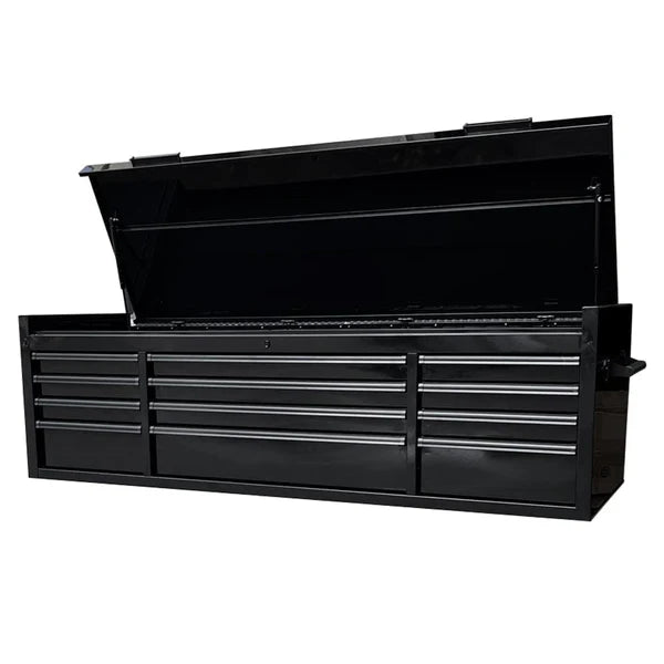MAXIM PRO 72” Ultimate 28 Drawer Top Chest & Roll Cabinet Toolbox with Optional Side Locker