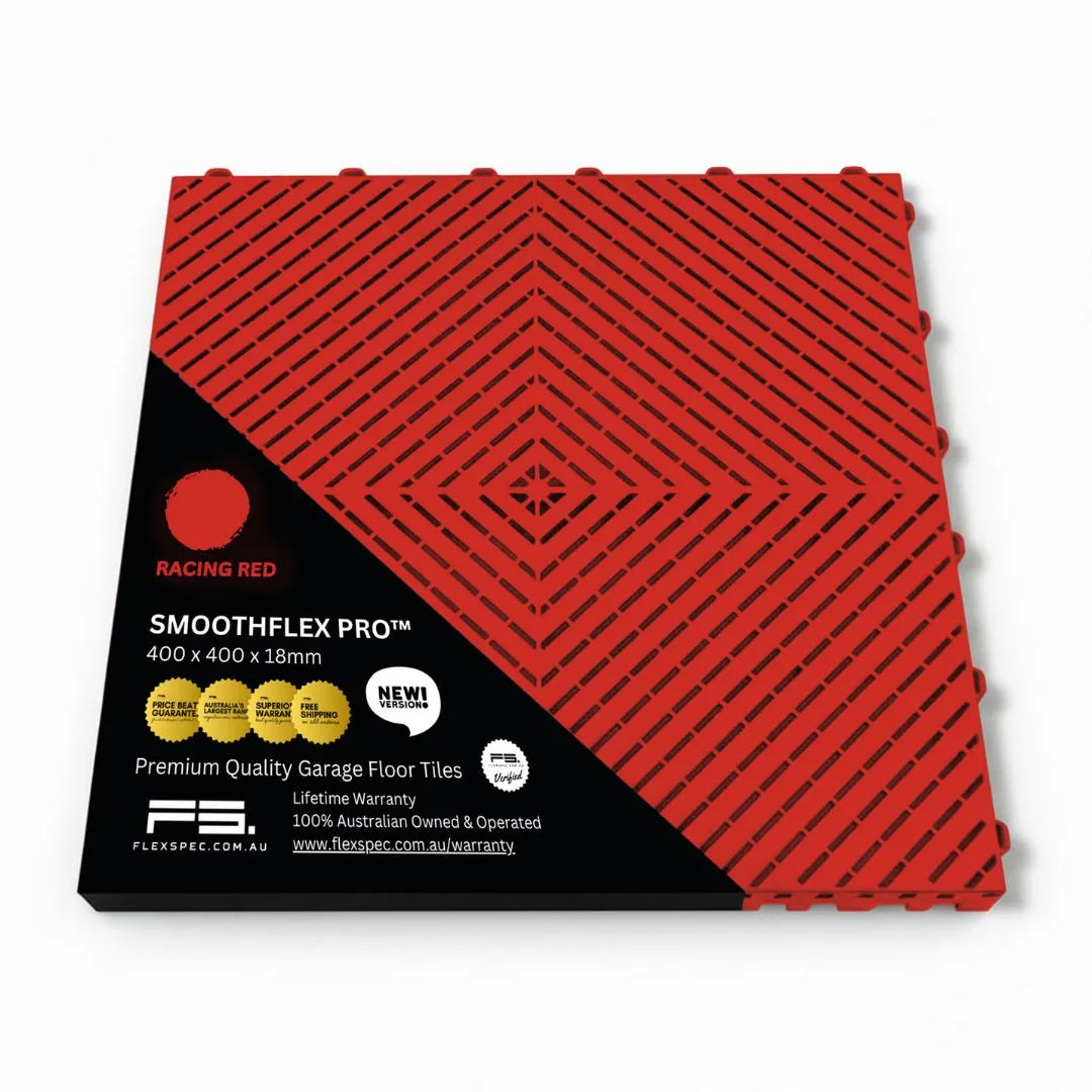 SmoothFlex Pro™ Garage Tile – 400x400x18mm