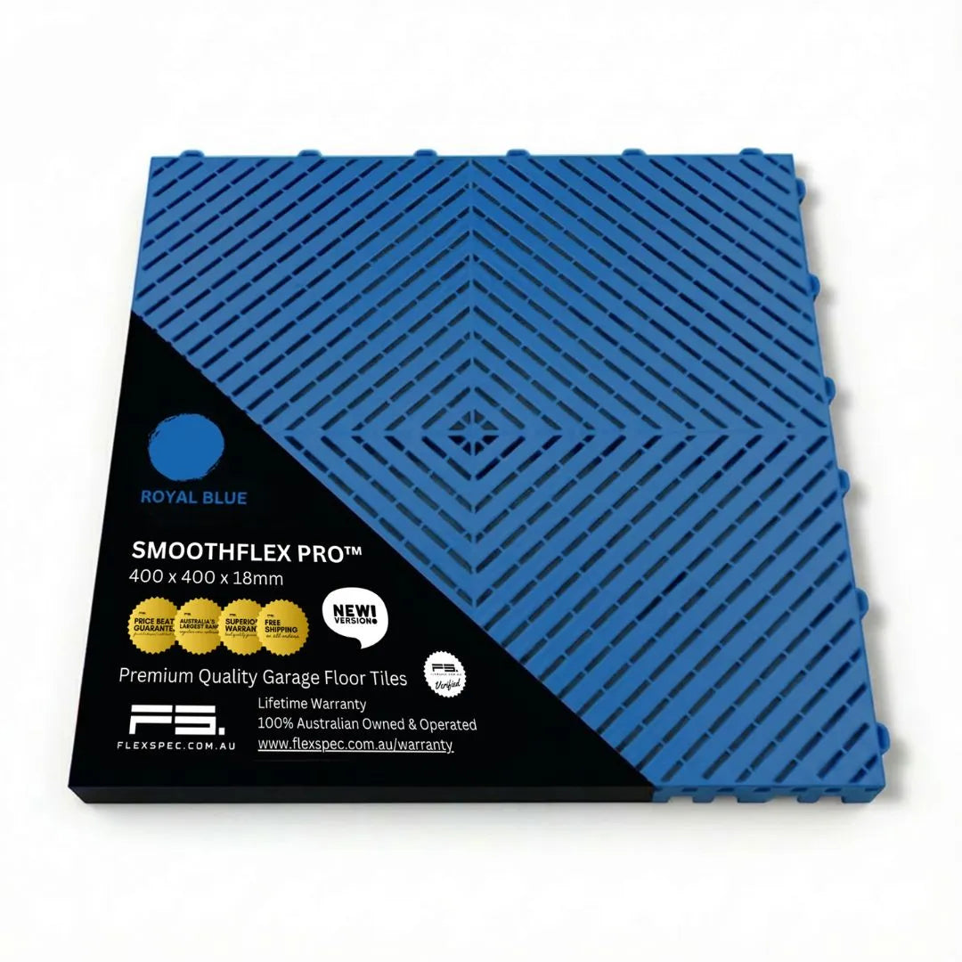 SmoothFlex Pro™ Garage Tile – 400x400x18mm