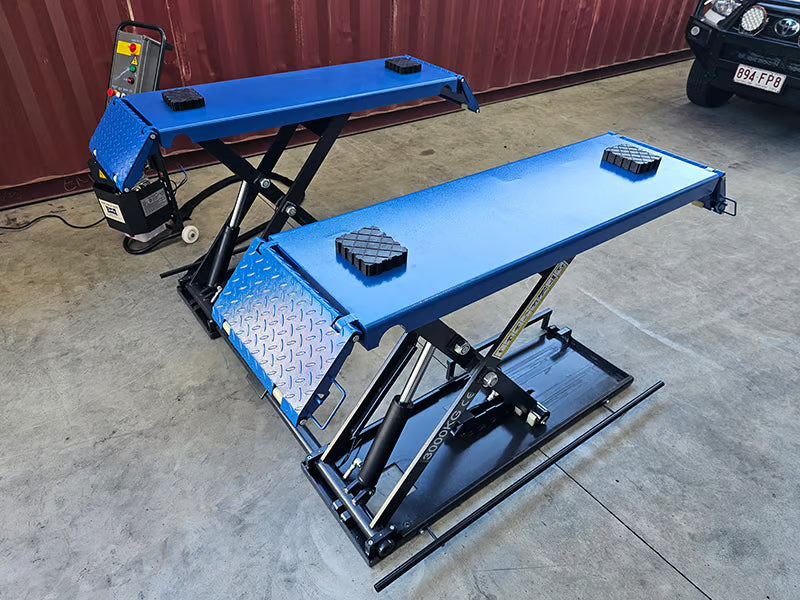 3T Portable Scissor Lift Hoist - Premium Garage Lift Australia