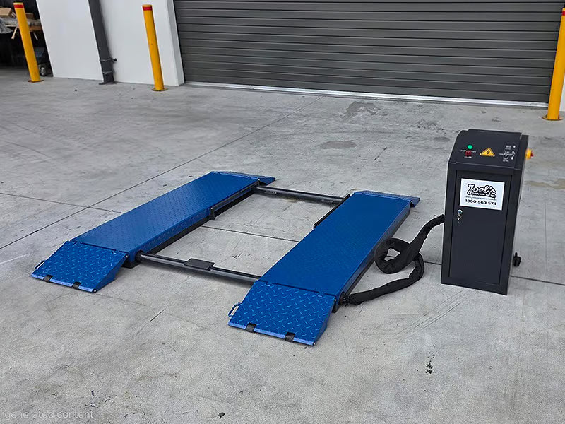 3T Portable Scissor Lift Hoist - Premium Garage Lift Australia