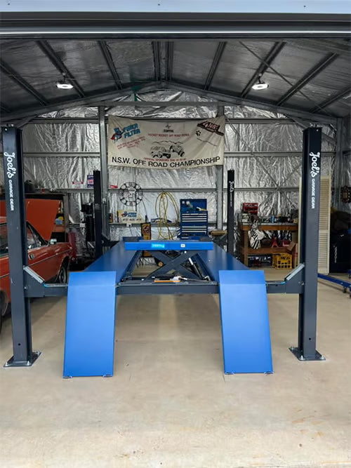 4T 4 Post Car Hoist - Premium Garage Lift Australia