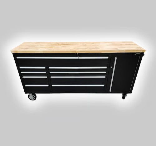 72″ Black Workbench Tool Trolley by Joels Garage Gear
