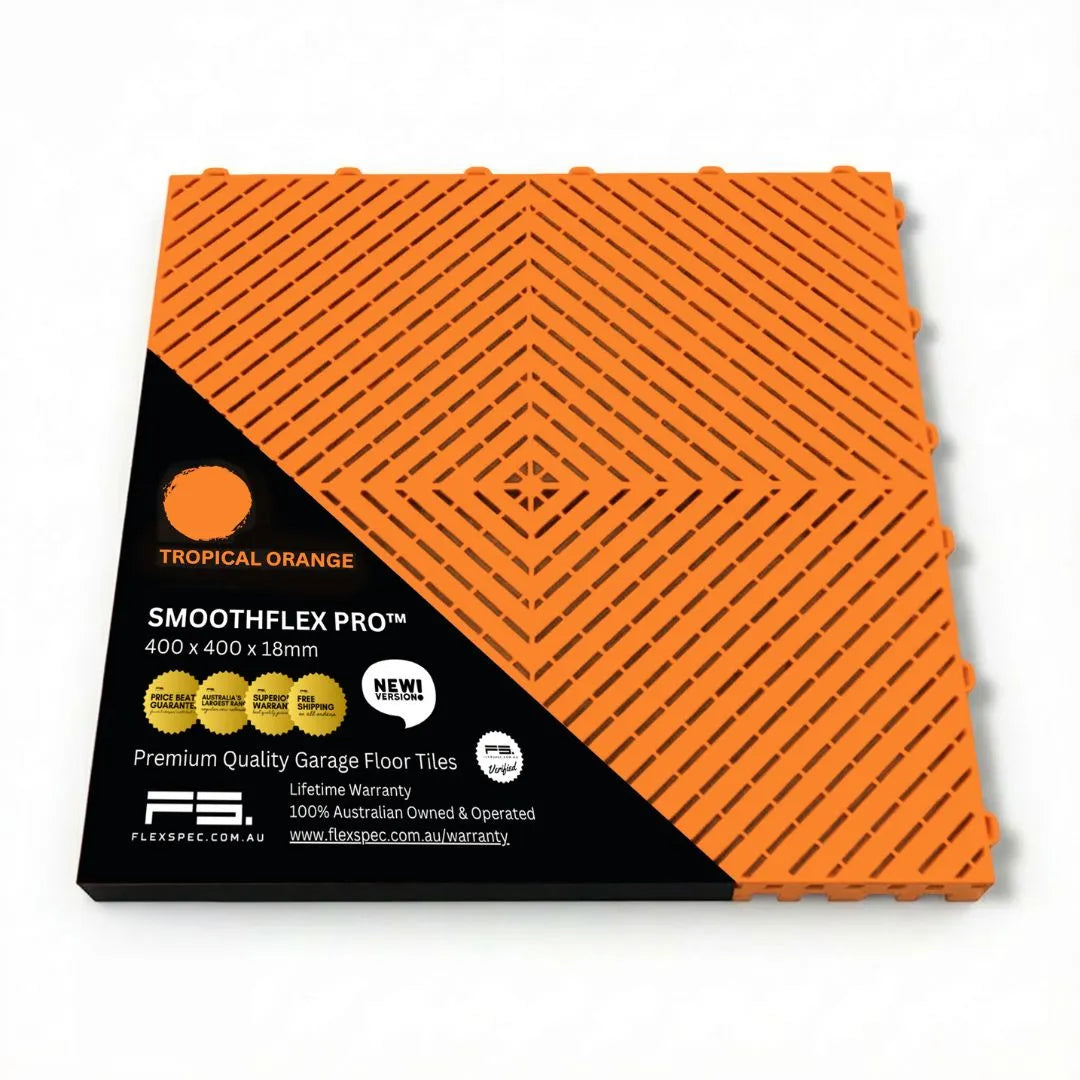 SmoothFlex Pro™ Garage Tile – 400x400x18mm